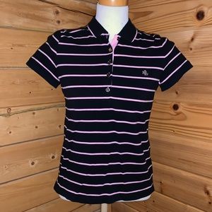 3/$15 Ralph Lauren Soft Polo Medium pink/black